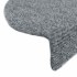 Alfombrilla autoadhesiva escalera 30 uds gris claro 65x21x4