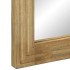 Espejo de baño madera maciza mango marrón 50x70x2,5
