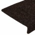Alfombrilla autoadhesiva escalera 30 uds marrón