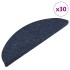 Alfombrilla autoadhesiva escalera 30 uds azul 56x17x3