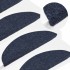 Alfombrilla autoadhesiva escalera 30 uds azul 56x17x3