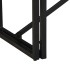 Mesa de centro de madera maciza de mango rugosa 100x50x35