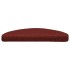 Alfombrilla autoadhesiva escalera 20 uds rojo 65x21x4