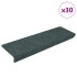 Alfombrilla autoadhesiva escalera 30 uds verde 65x21x4