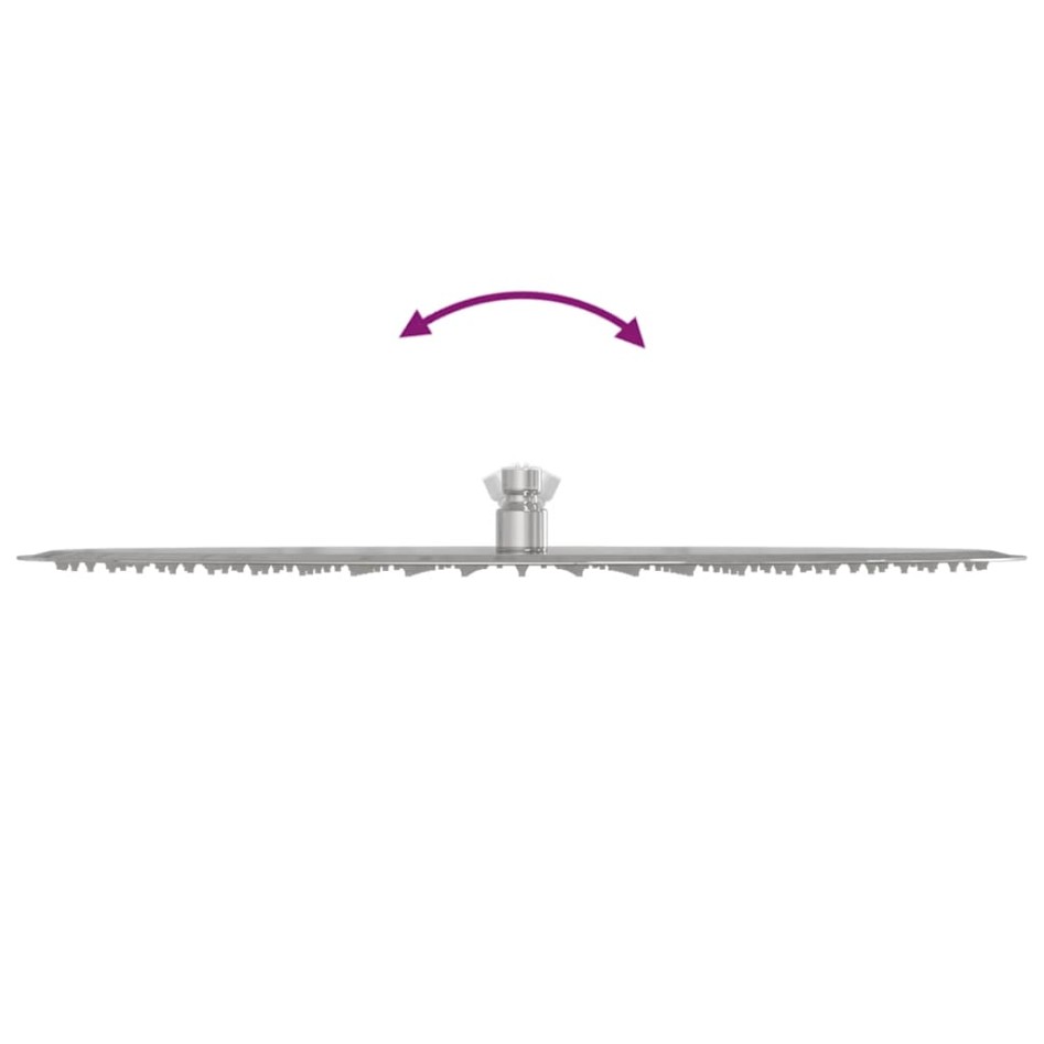 Cabezal ducha redondo efecto lluvia acero inoxidable 304 50