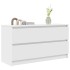 Mueble para TV madera contrachapada blanco 100x35x54