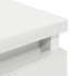 Mueble para TV madera contrachapada blanco 100x35x54