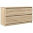 Mueble de TV madera de ingeniería roble Sonoma 100x35x54