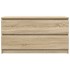 Mueble de TV madera de ingeniería roble Sonoma 100x35x54