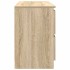 Mueble de TV madera de ingeniería roble Sonoma 100x35x54