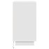 Mesilla de noche con luces LED blanca 38x34x65