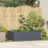 Jardinera acero gris antracita 120x80x40