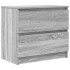 Mueble de TV madera de ingeniería gris Sonoma 60x35x54