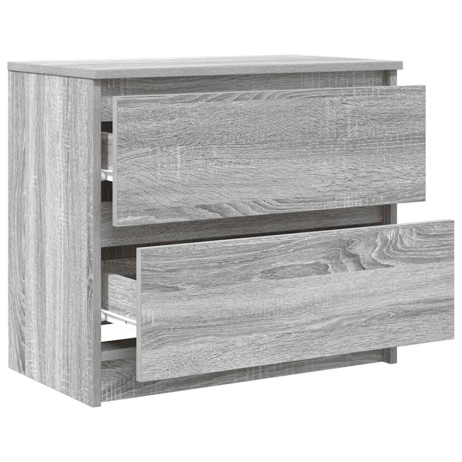 Mueble de TV madera de ingeniería gris Sonoma 60x35x54