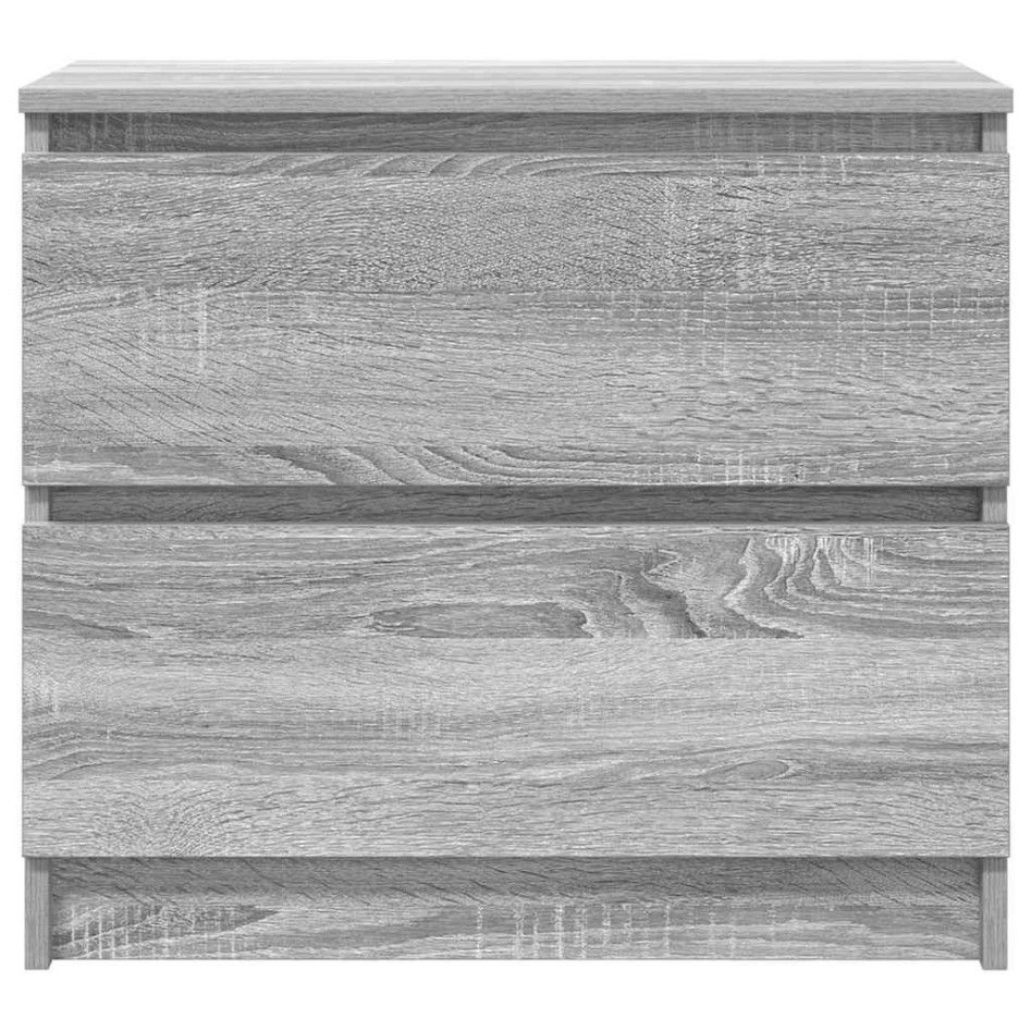 Mueble de TV madera de ingeniería gris Sonoma 60x35x54