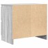 Mueble de TV madera de ingeniería gris Sonoma 60x35x54