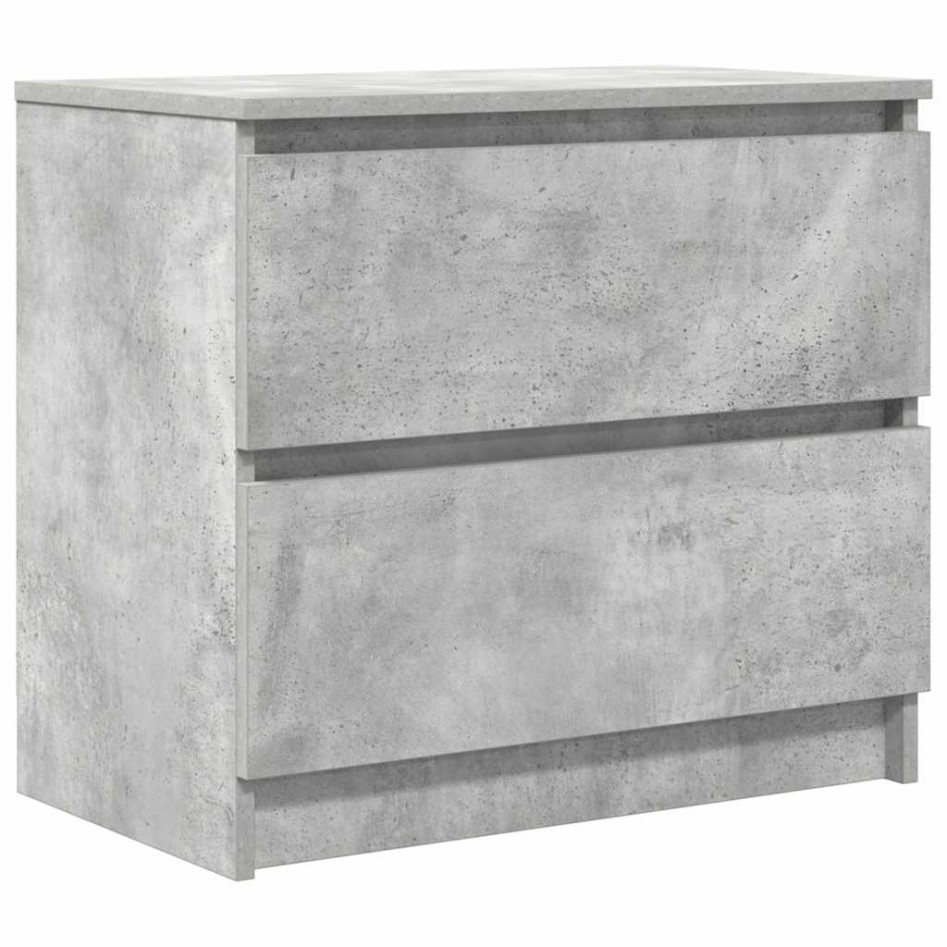 Mueble de TV madera de ingeniería gris hormigón 60x35x54