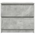 Mueble de TV madera de ingeniería gris hormigón 60x35x54