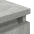 Mueble de TV madera de ingeniería gris hormigón 60x35x54