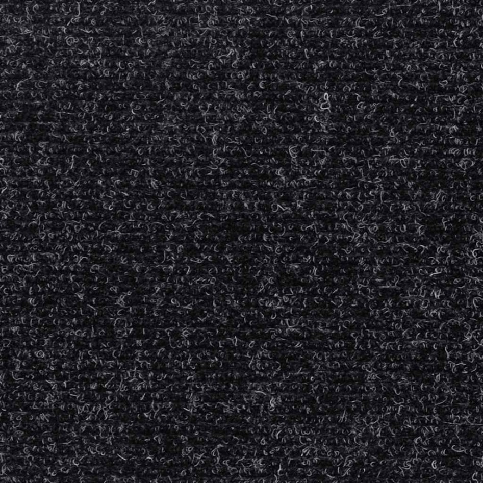 Alfombrillas escaleras autoadhesivas 30uds negro 76x20