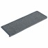 Alfombrilla escalera 30 uds 65x21x4 cm morado y