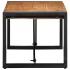 Mesa de centro 80x40x35 cm de madera maciza de