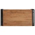 Mesa de centro 80x40x35 cm de madera maciza de