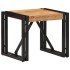 Mesa de centro 40x40x35 cm de madera maciza de