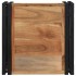 Mesa de centro 40x40x35 cm de madera maciza de