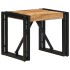 Mesa de centro 40x40x35 cm de madera maciza de