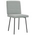 Sillas de comedor 2 unidades terciopelo gris