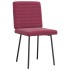 Sillas de comedor 2 unidades terciopelo rojo