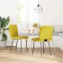 Sillas de comedor 2 unidades terciopelo