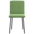 Sillas de comedor 2 unidades terciopelo verde