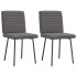 Sillas de comedor 2 unidades cuero sintético