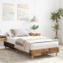 Estructura de cama sin colchón madera vieja 90x190 cm