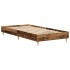 Estructura de cama sin colchón madera vieja 75x190 cm