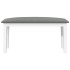 Banco 90 cm madera maciza caucho