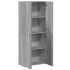 Armario archivador madera ingeniería gris Sonoma 60x32x153