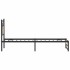 Estructura de cama sin colchón madera roble Sonoma 75x190