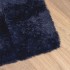 Alfombra de pelo largo NAVARRA azul marino 240x340 cm