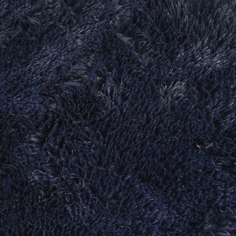 Alfombra de pelo largo NAVARRA azul marino 240x340 cm
