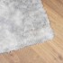 Alfombra de pelo largo NAVARRA gris claro 200x290 cm