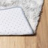 Alfombra de pelo largo NAVARRA gris claro 200x290 cm