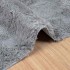 Alfombra de pelo largo NAVARRA gris plateado 240x240