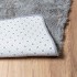 Alfombra de pelo largo NAVARRA gris plateado 240x240