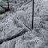 Alfombra de pelo largo NAVARRA gris plateado 240x240