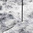 Alfombra de pelo largo NAVARRA gris claro 240x240 cm