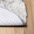 Alfombra de pelo largo NAVARRA gris claro 200x200 cm
