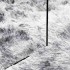 Alfombra de pelo largo NAVARRA gris claro 200x200 cm
